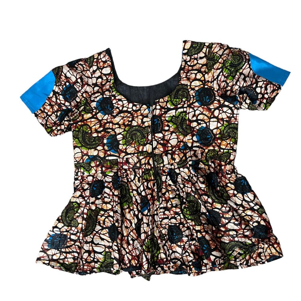 Structured Peplum Ankara Two Piece Set Plus Size … - image 4